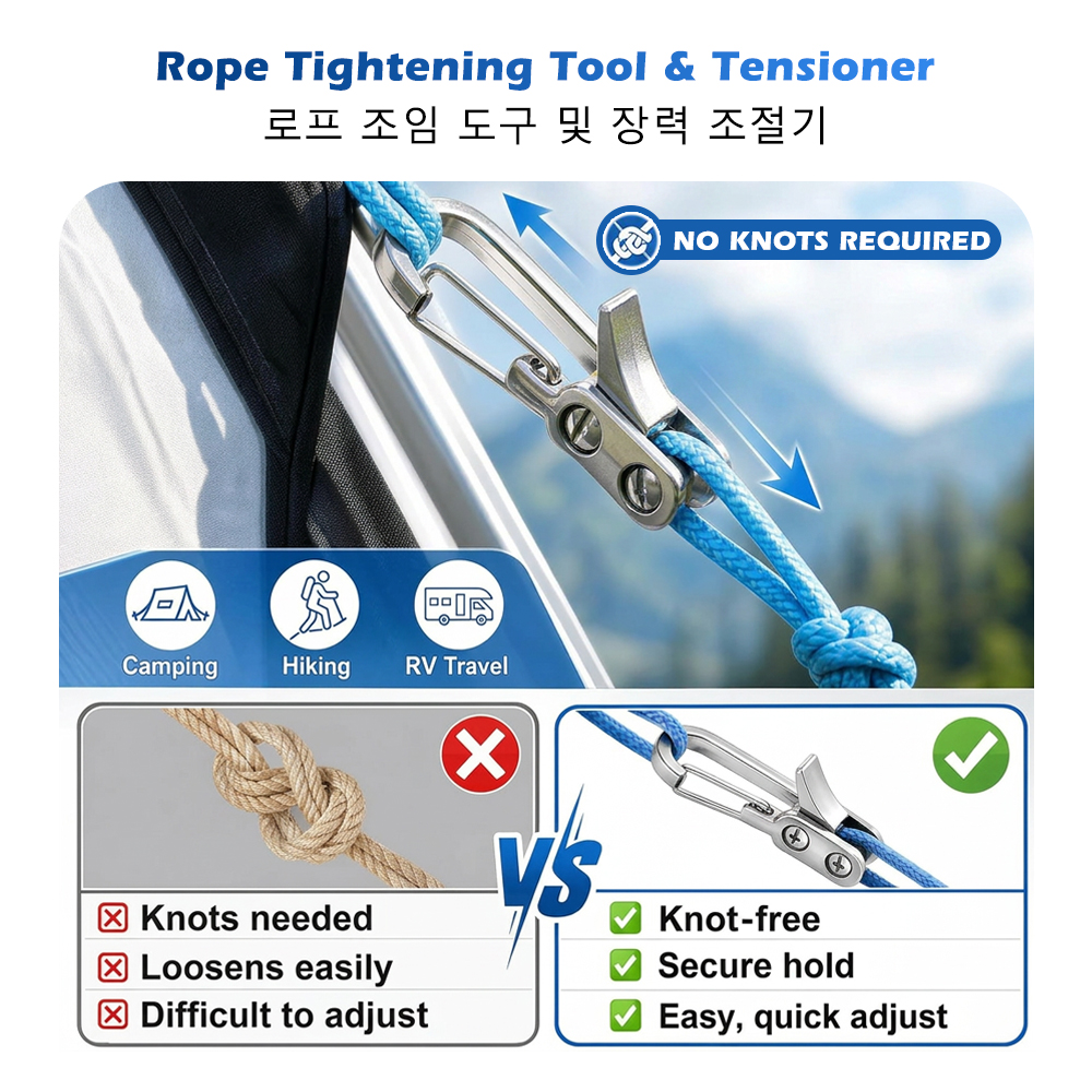 iLMH Rope Tightening Tool, Hea - Outdoor Camping Tarp reseña y precio