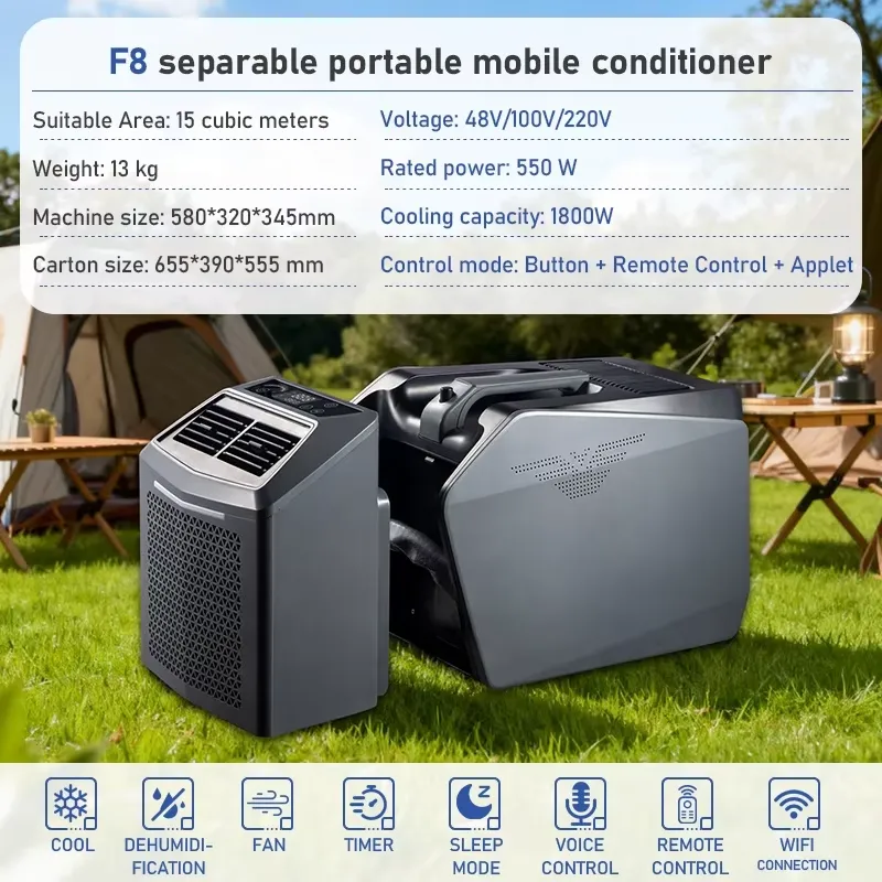 Outdoor 6000BTU Mini Portable  - Outdoor Camping Air Conditioner reseña y precio