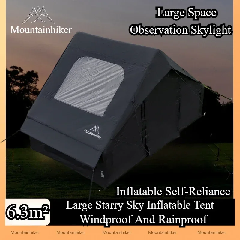 MOUNTAINHIKER Extra Large Infl - Outdoor Camping Inflatable Tent reseña y precio