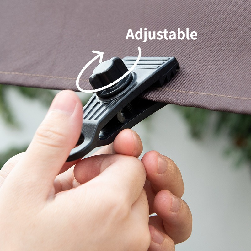 10PCS Outdoor Tent Clip Windpr - Outdoor Camping Tarp reseña y precio