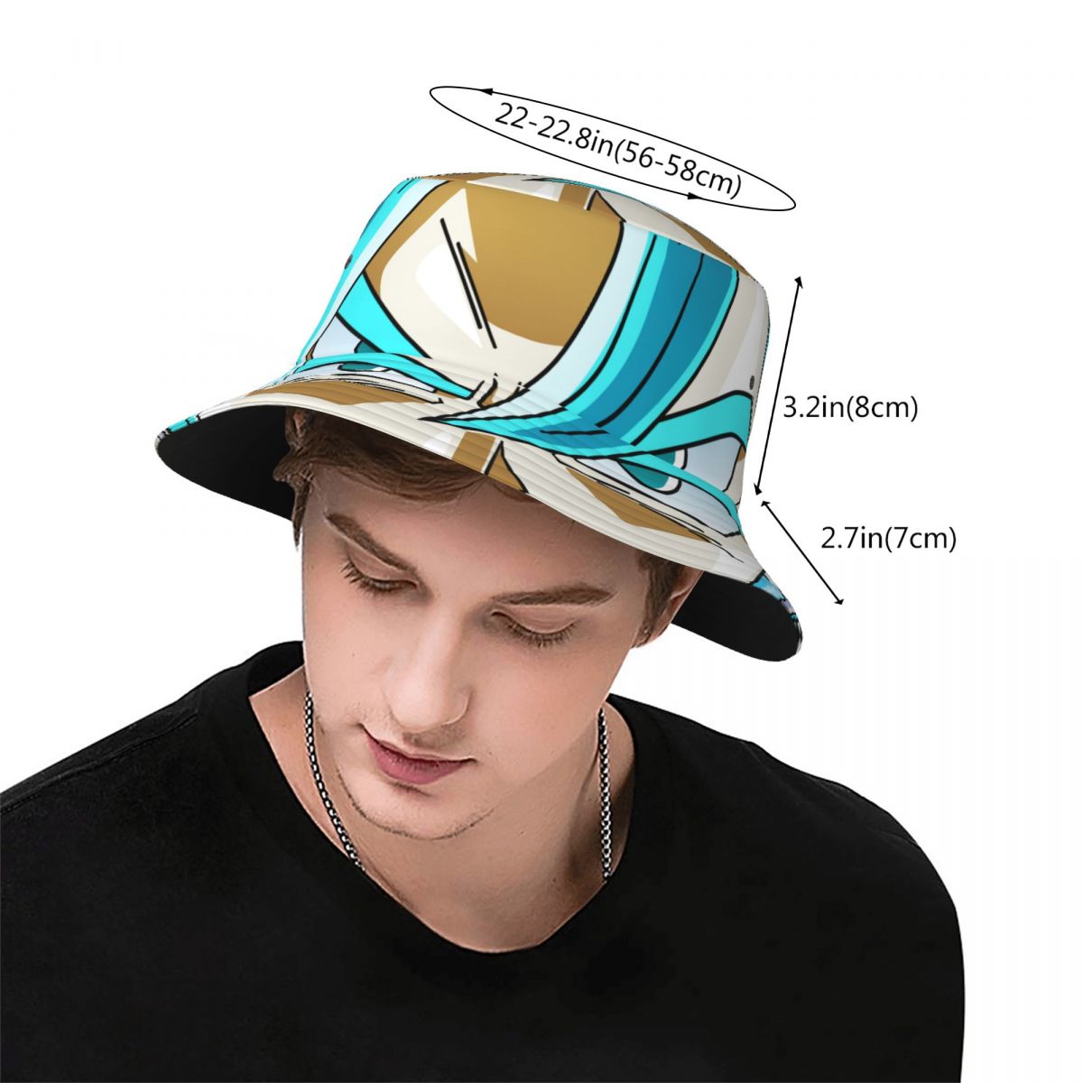 Woman Bucket Hats Eye Beach Ha - Outdoor Camping Anime reseña y precio