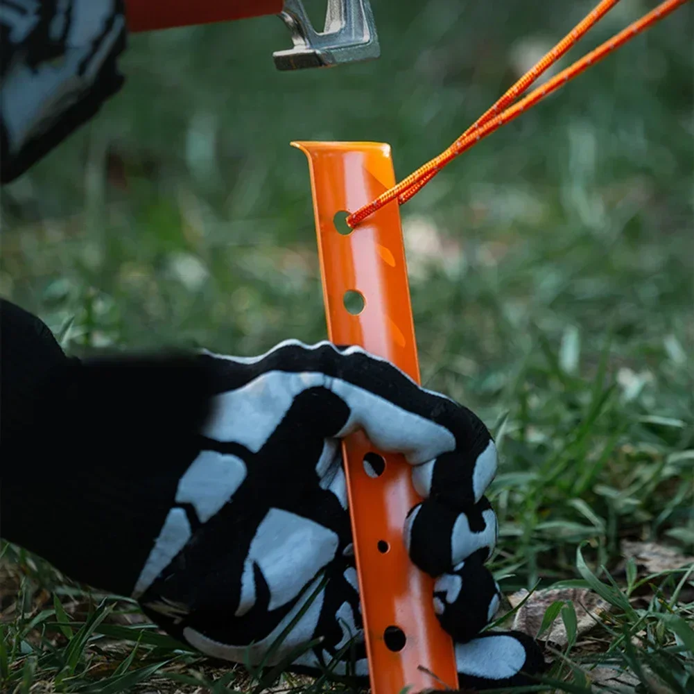 6PCS Beach U-Shape Tent Stakes - Outdoor Camping Tarp reseña y precio