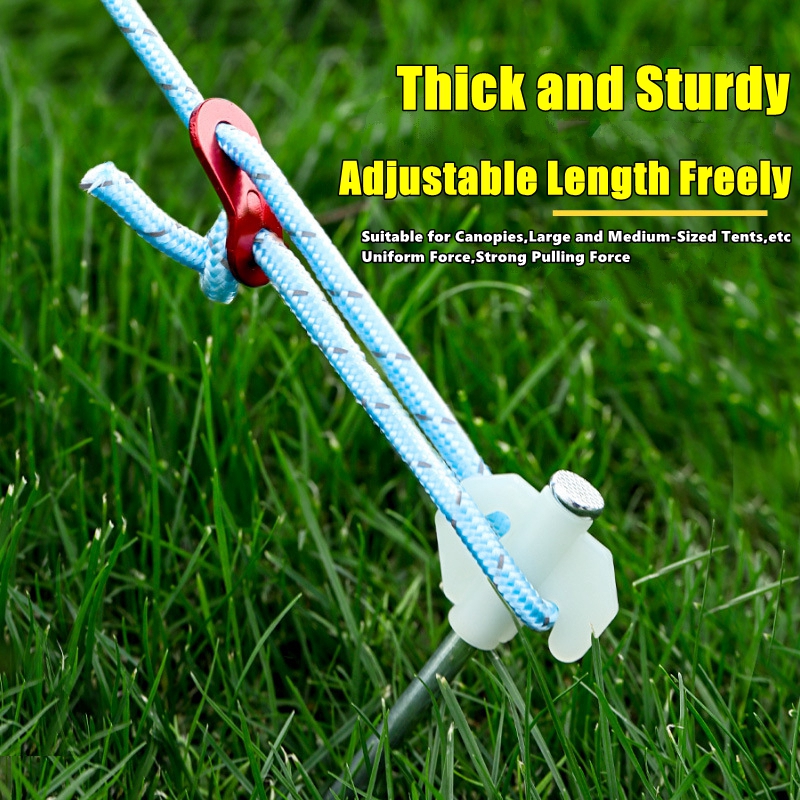 6mm Ltralight Tent Cords Campi - Outdoor Camping Tarp reseña y precio