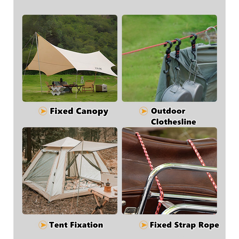 6mm Ltralight Tent Cords Campi - Outdoor Camping Tarp reseña y precio