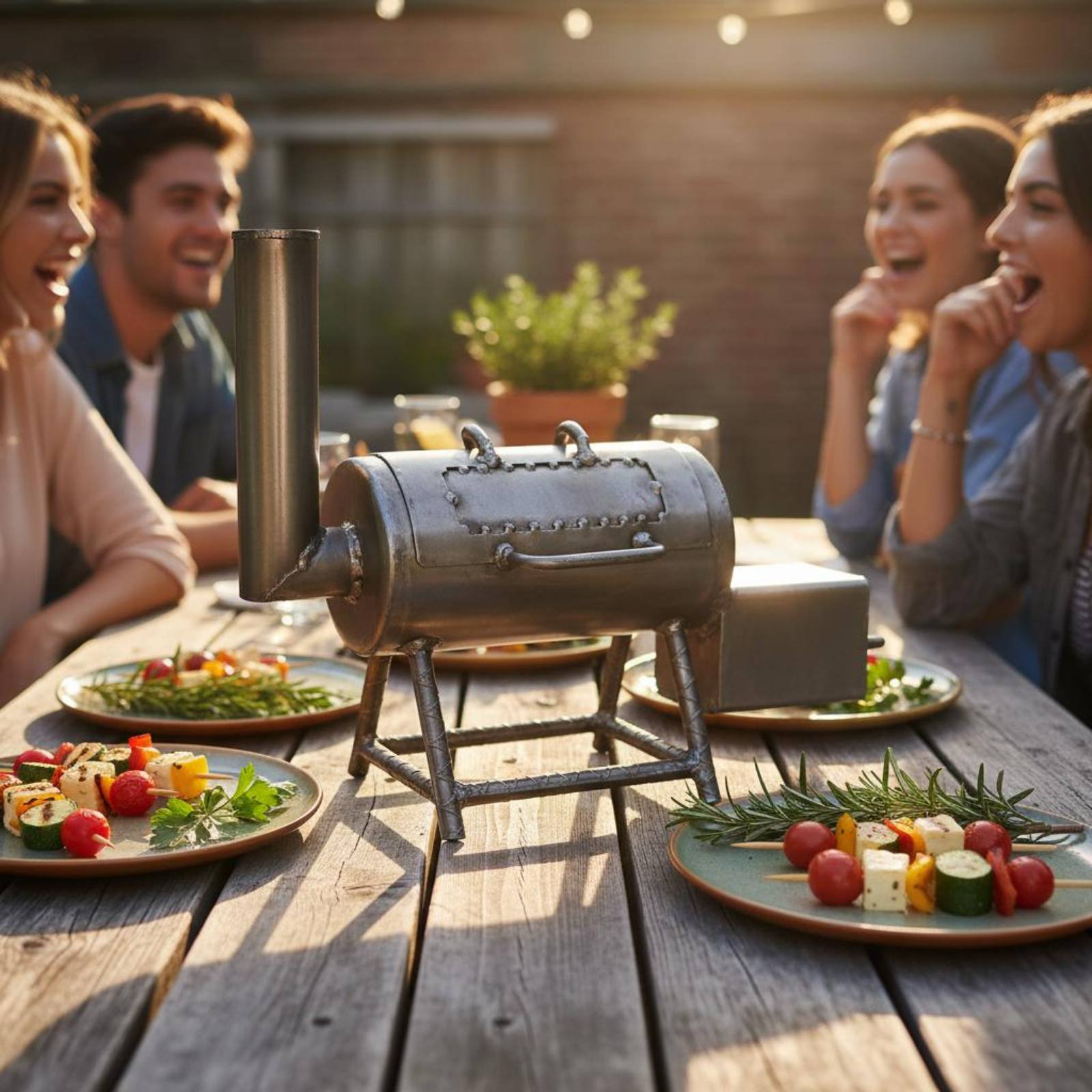 Mini Grill Gift Idea Portable  - Outdoor Camping Ideas reseña y precio