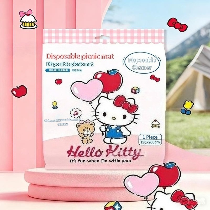 Sanrio Kawaii Hello Kitty Wate - Outdoor Camping Mat reseña y precio