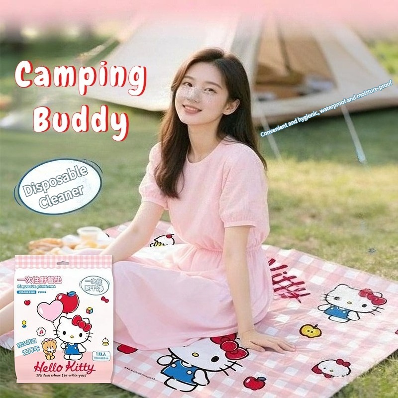 Sanrio Kawaii Hello Kitty Wate - Outdoor Camping Mat reseña y precio