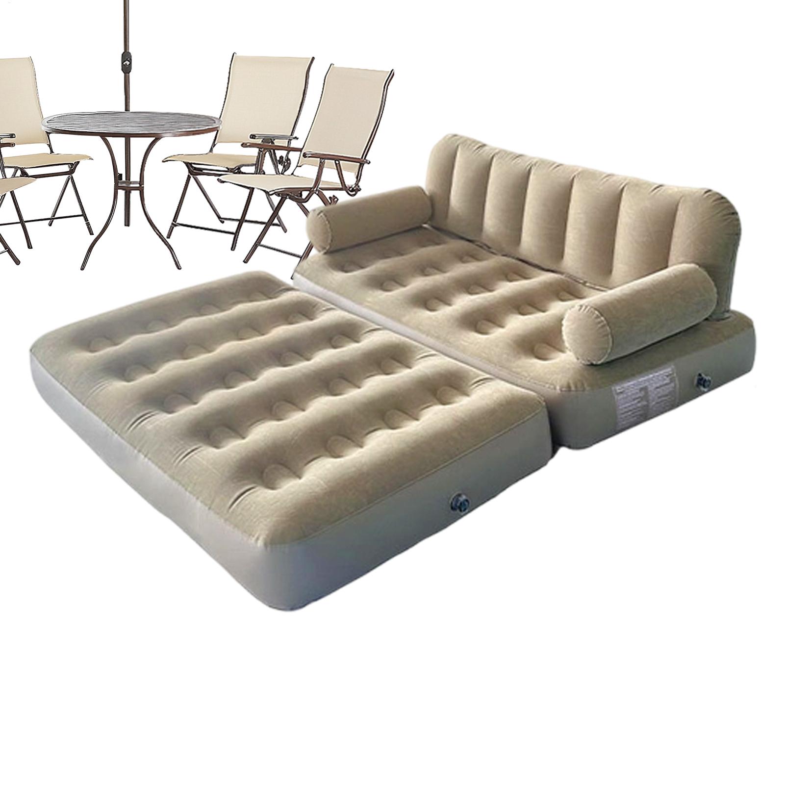 Air Sofa With Air Pump Folding - Outdoor Camping Couch reseña y precio