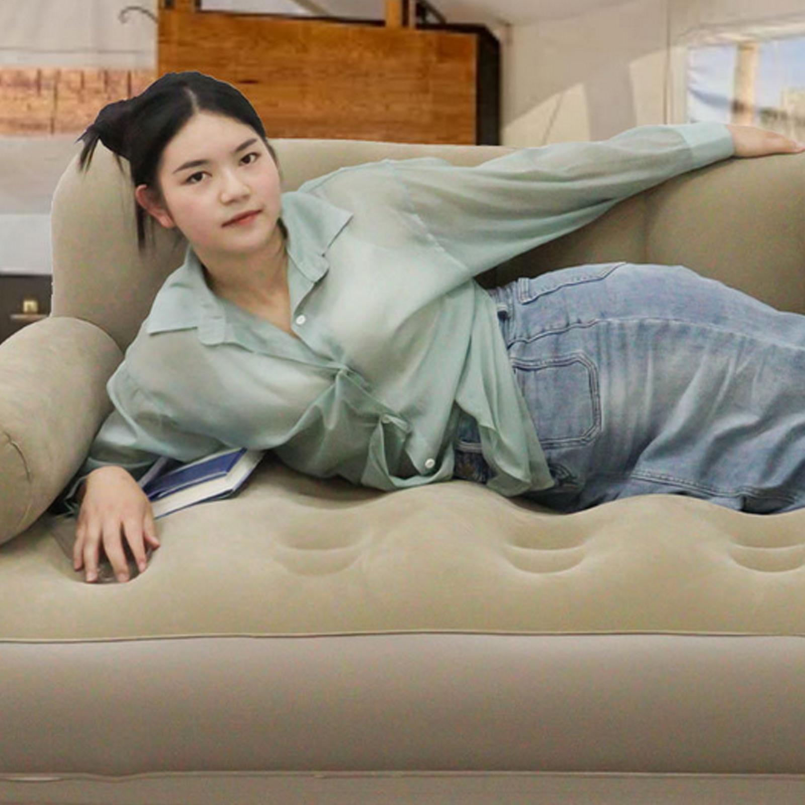 Air Sofa With Air Pump Folding - Outdoor Camping Couch reseña y precio