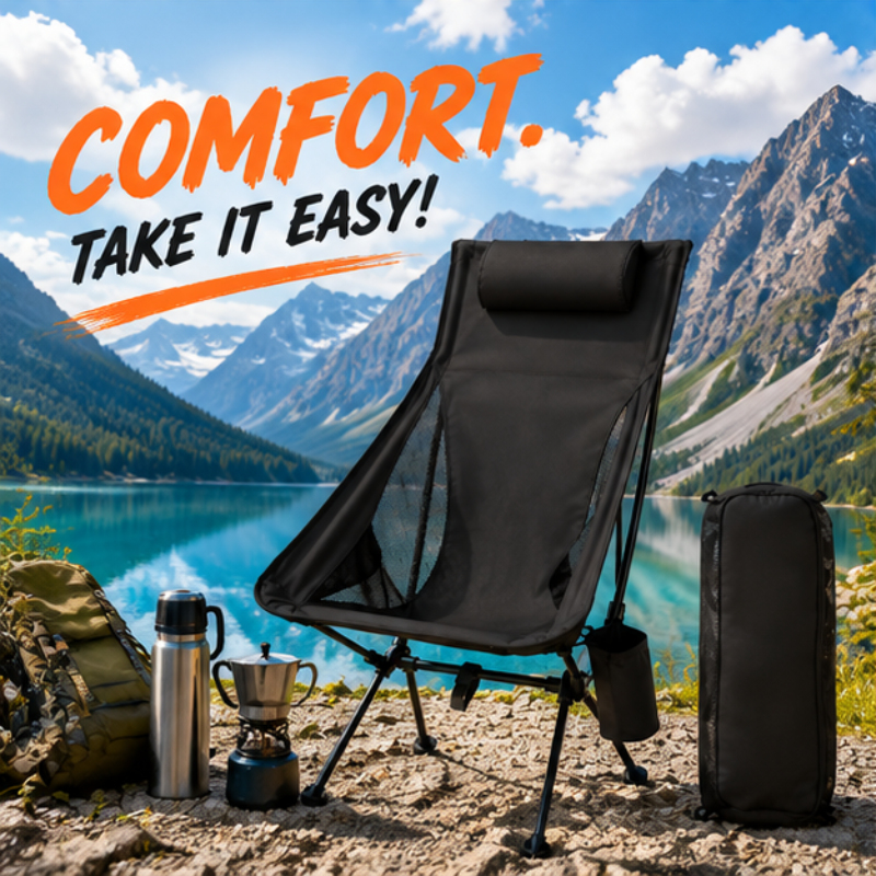 Fishing Portable Foldable Camp - Outdoor Camping Folding Chairs reseña y precio