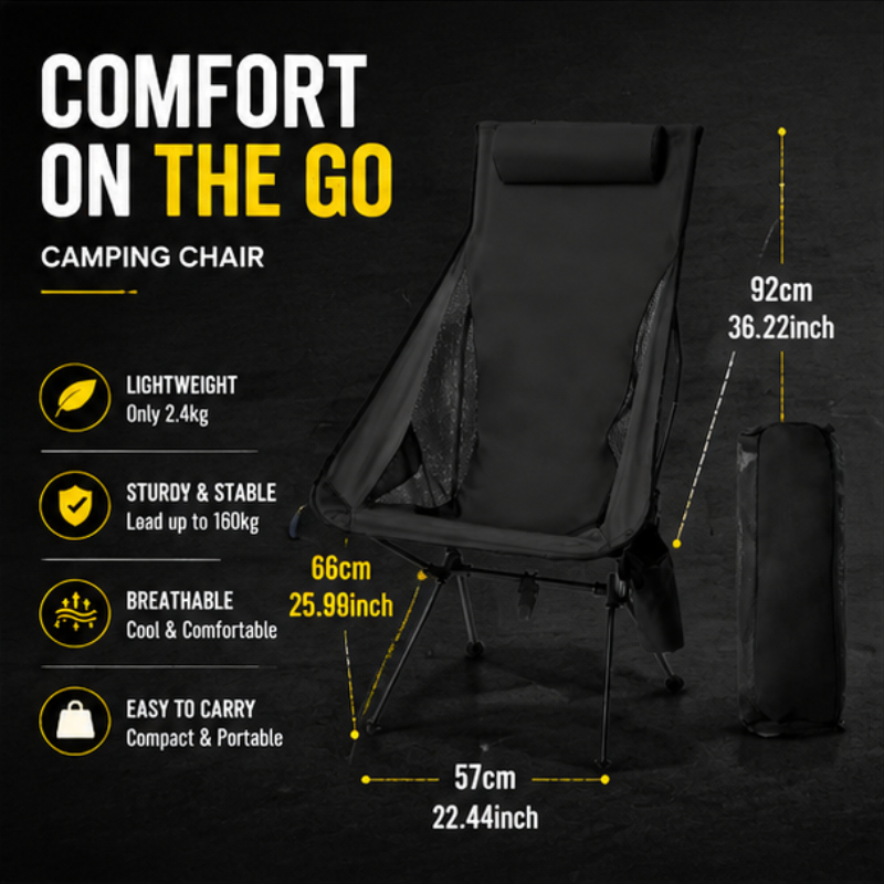 Fishing Portable Foldable Camp - Outdoor Camping Folding Chairs reseña y precio
