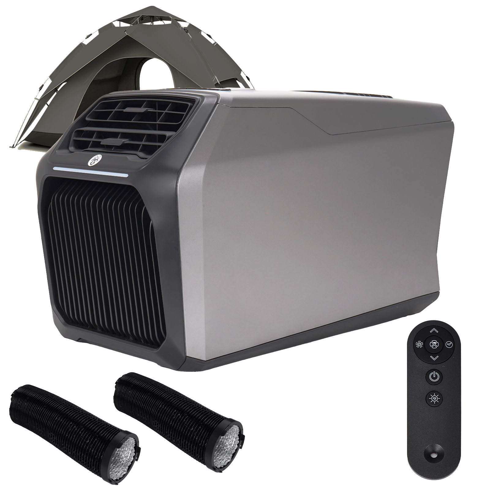 6800BTU Portable Air Condition - Outdoor Camping Air Conditioner reseña y precio