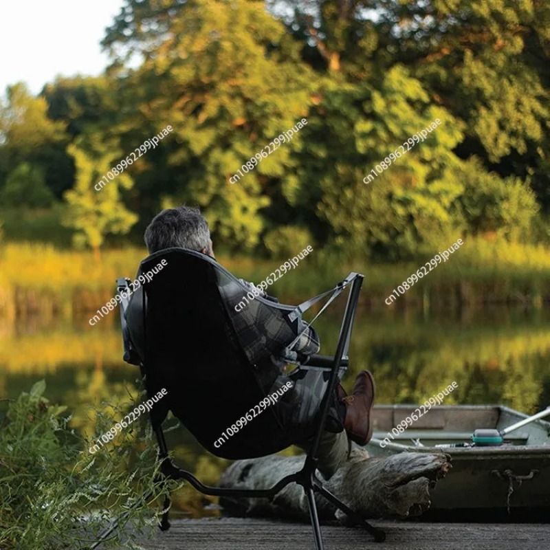 Portable Outdoor Fishing Chair - Outdoor Camping Rocker reseña y precio