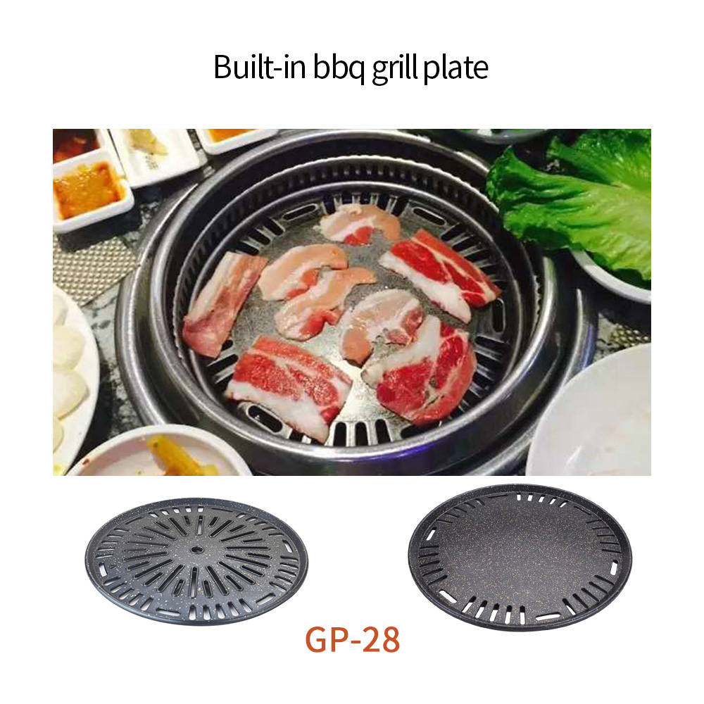Aluminum Round Bbq Plate Non S - Outdoor Camping Korea reseña y precio