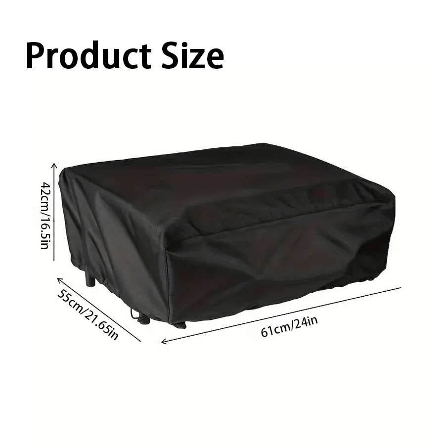 1pc Black Oven Protective Cove - Outdoor Camping Furniture reseña y precio