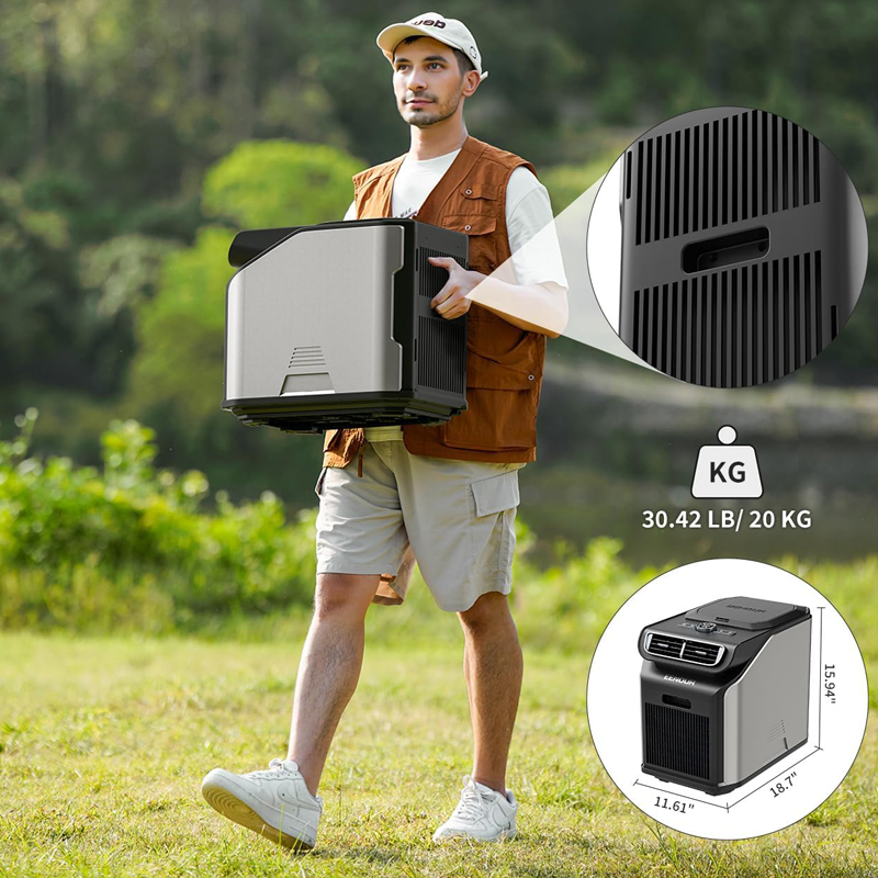 Portable Air Conditioner With  - Outdoor Camping Air Conditioner reseña y precio