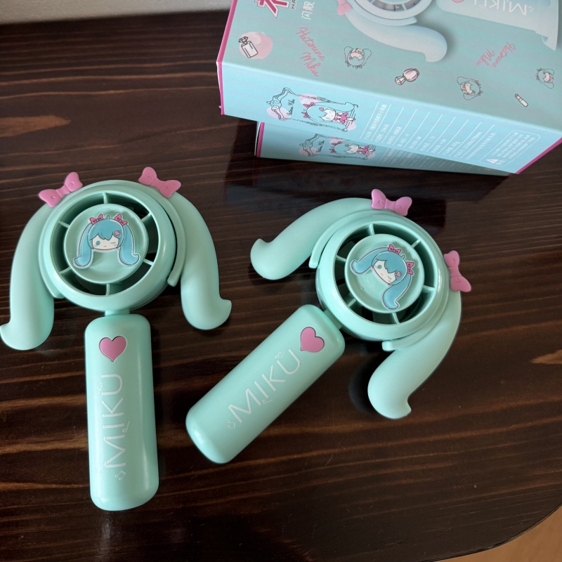 Hatsune Miku Mini Handheld Fan - Outdoor Camping Tv reseña y precio