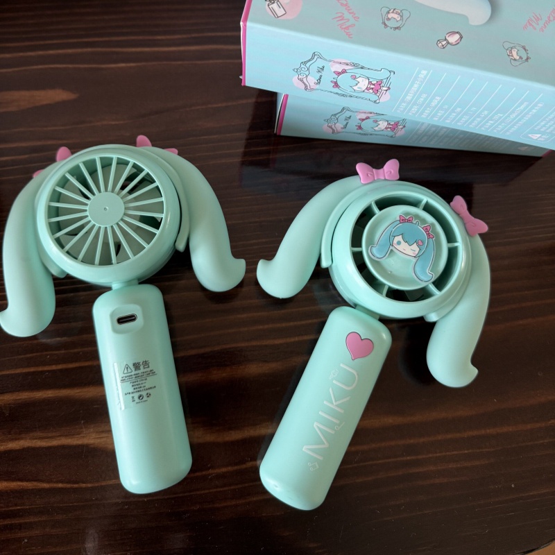 Hatsune Miku Mini Handheld Fan - Outdoor Camping Tv reseña y precio