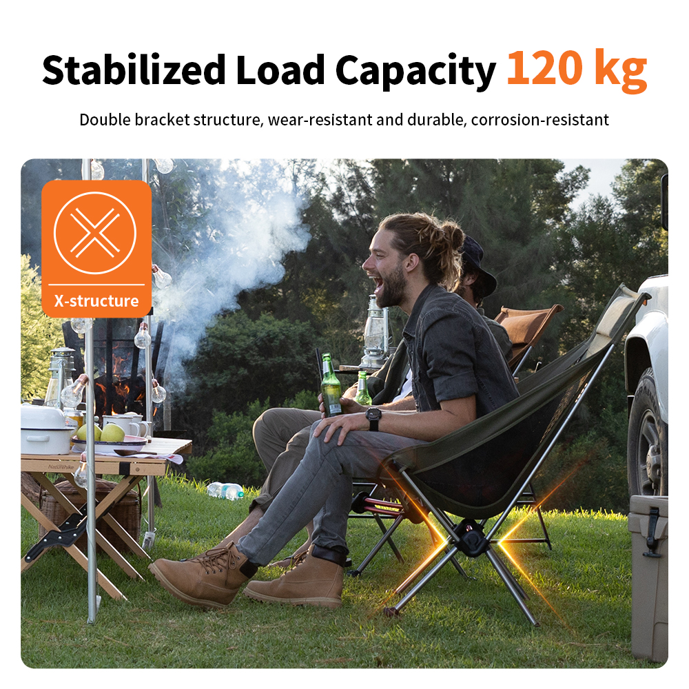 Naturehike Camping Moon Chair  - Outdoor Camping Rocker reseña y precio