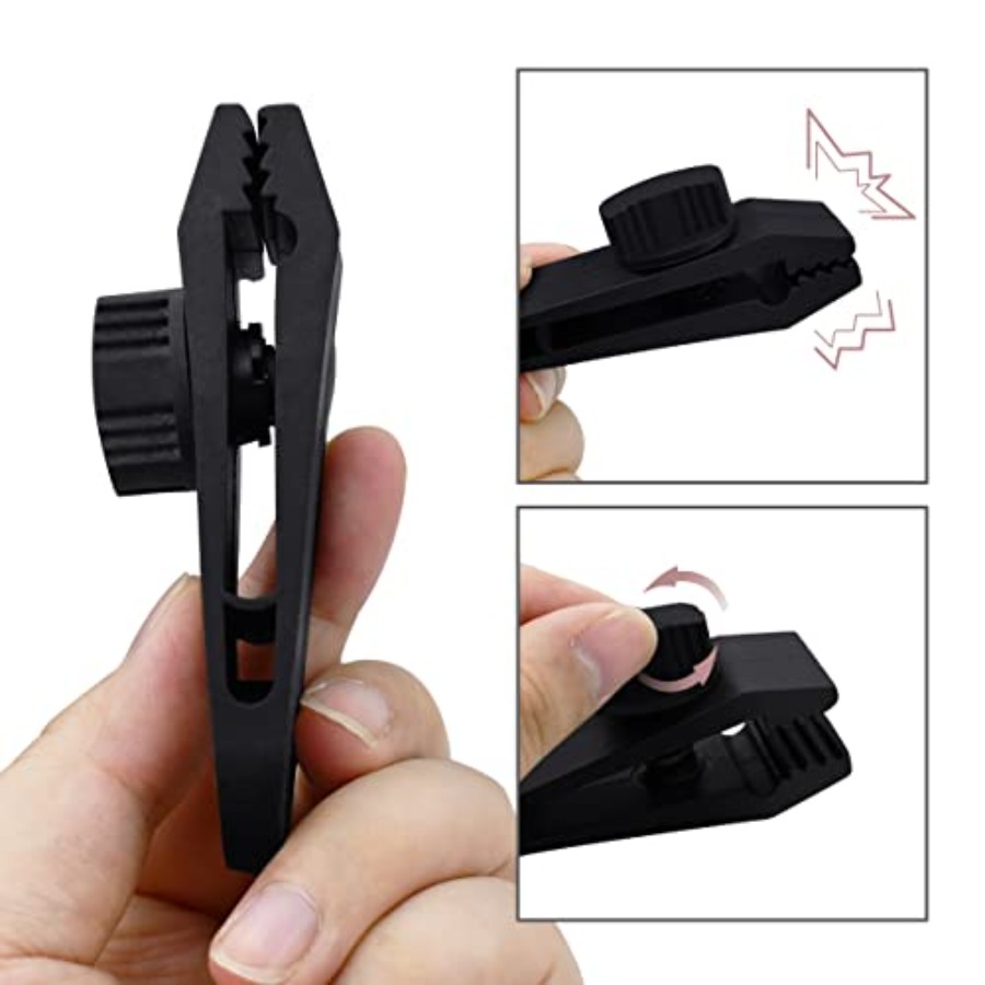 10 Pcs Heavy Duty Tarp Clips S - Outdoor Camping Tarp reseña y precio