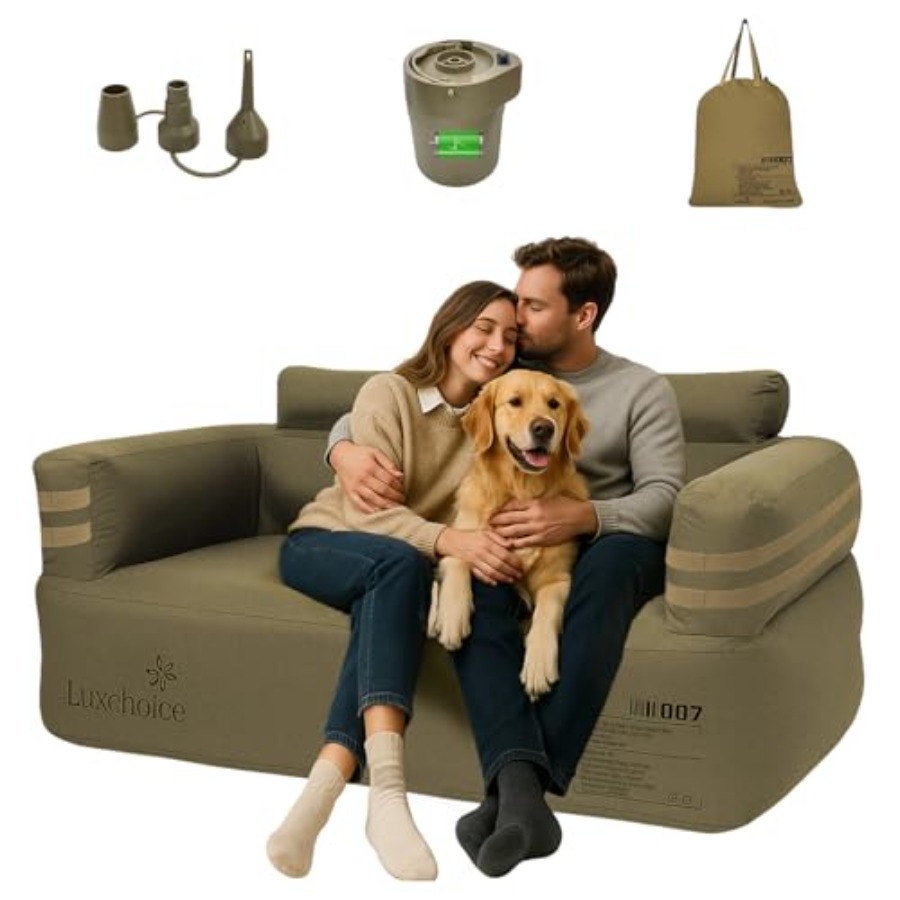 Portable Inflatable Couch for  - Outdoor Camping Couch reseña y precio
