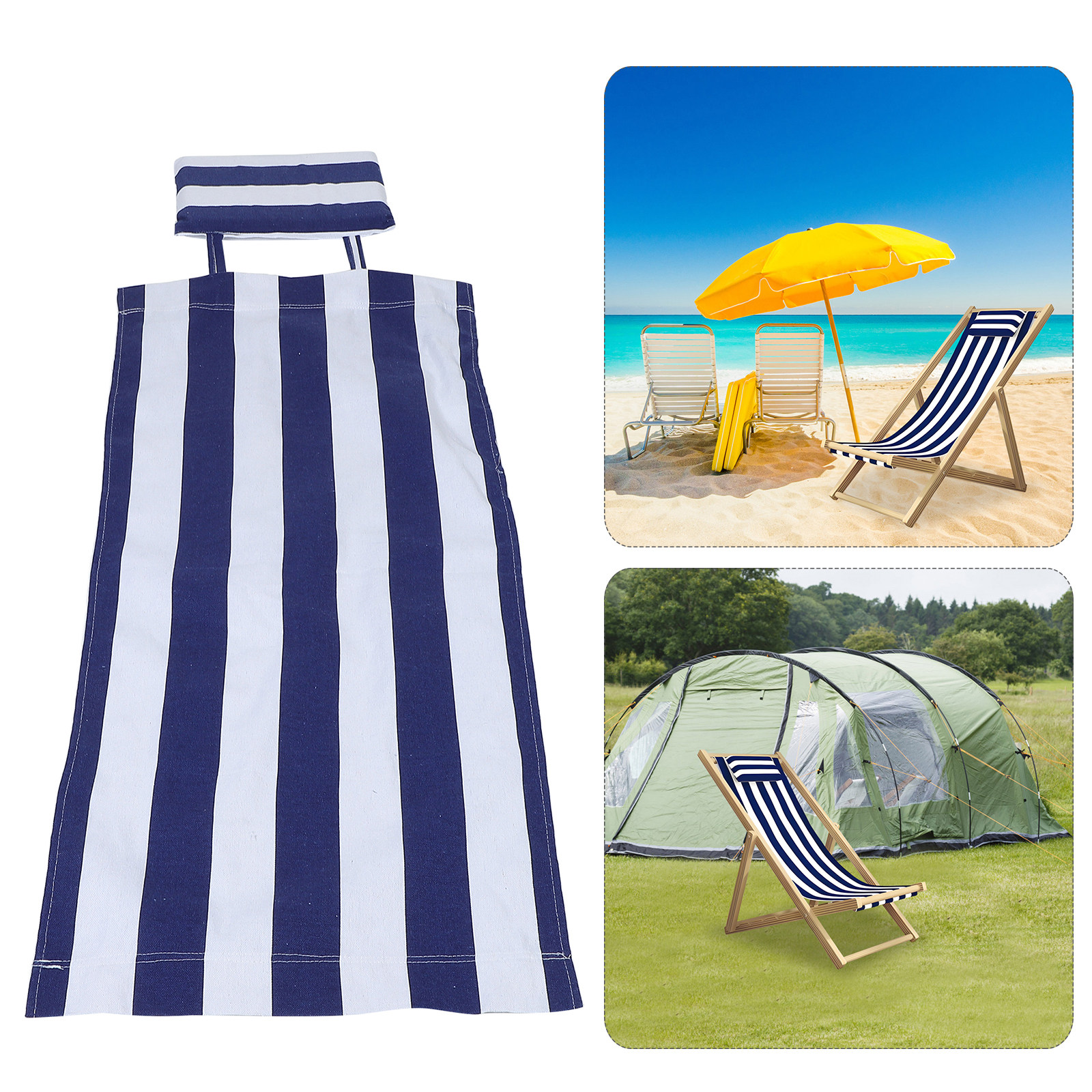 Folding Beach Chair Replacemen - Outdoor Camping Folding Chairs reseña y precio