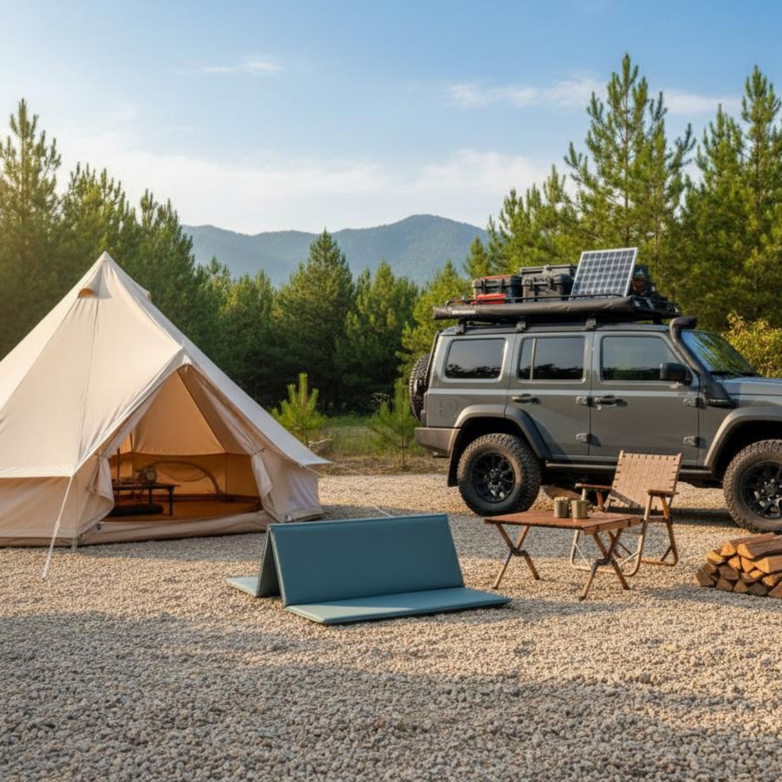Camping Carrier Bottom Pad Pad - Outdoor Camping Mat reseña y precio
