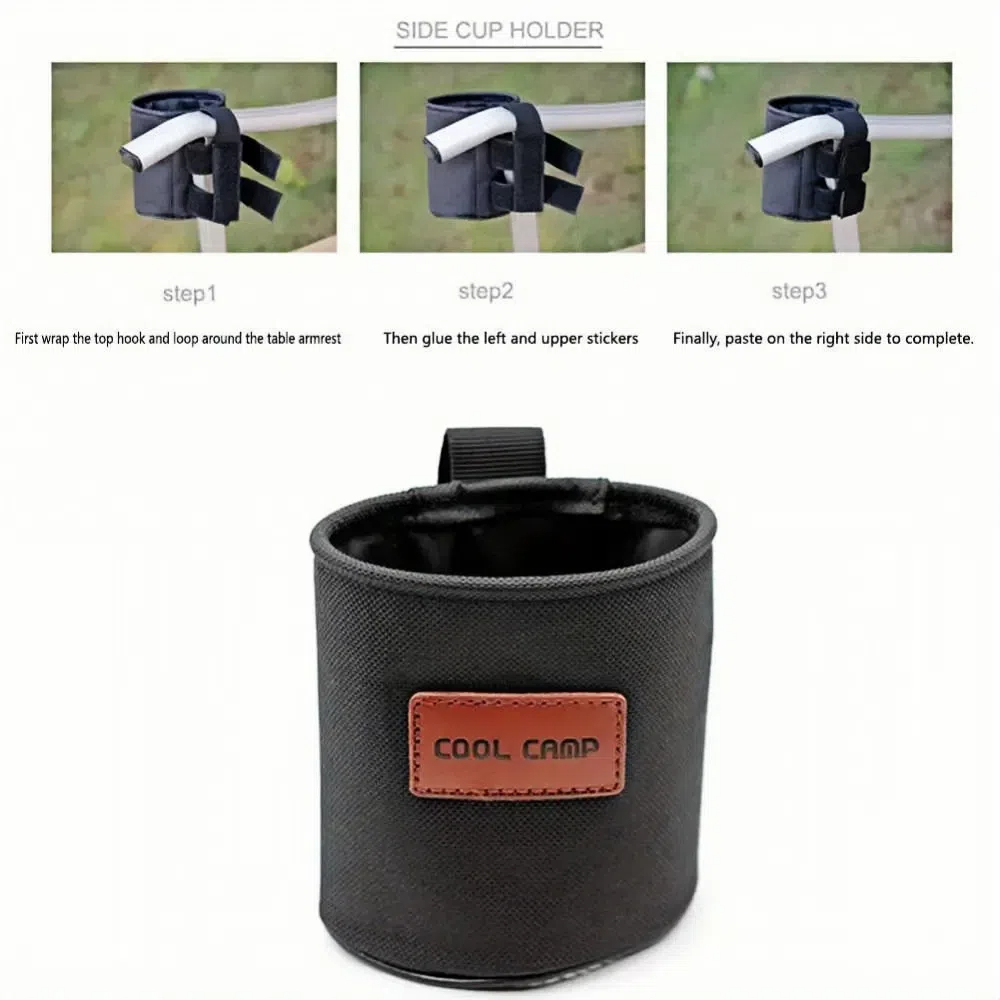 New 1PC Camping Chair Cup Hold - Outdoor Camping Folding Chairs reseña y precio