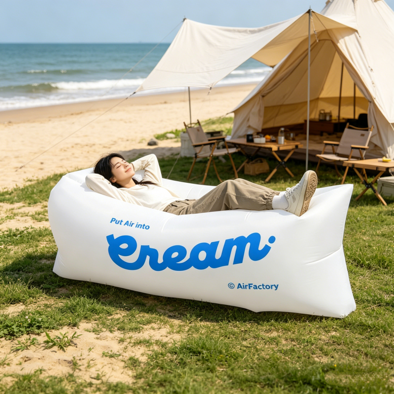 Inflatable Lounge Chair, Infla - Outdoor Camping Couch reseña y precio