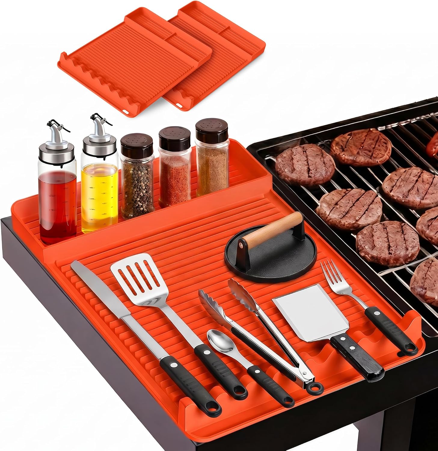 2-Pack Silicone Grill Mat 16x1 - Outdoor Camping Mat reseña y precio