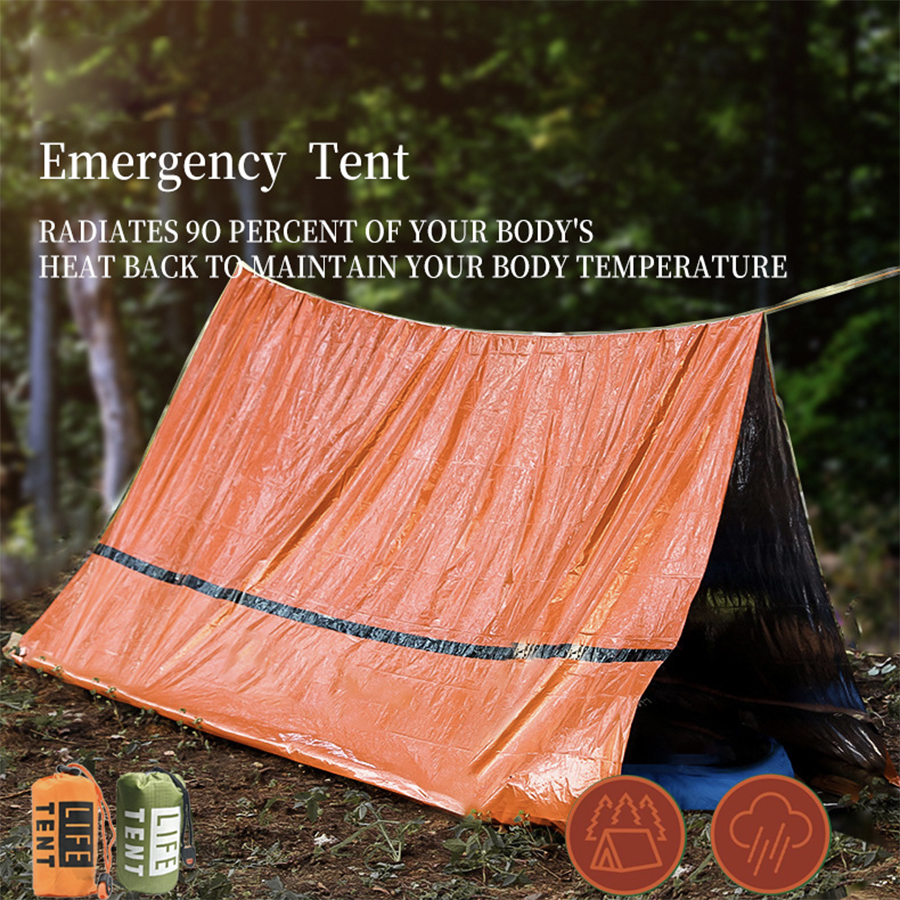Emergency Survival Tent Shelte - Outdoor Camping Tarp reseña y precio