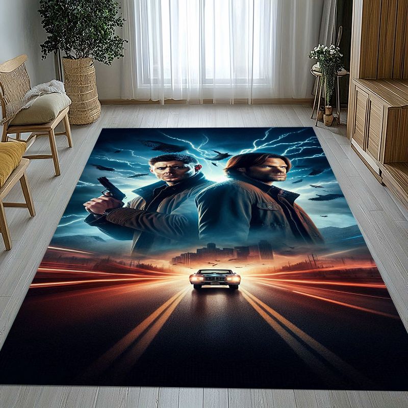 SPN Supernatural Dean Sam TV L - Outdoor Camping Tv reseña y precio