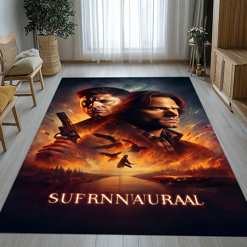 SPN Supernatural Dean Sam TV L - Outdoor Camping Tv reseña y precio