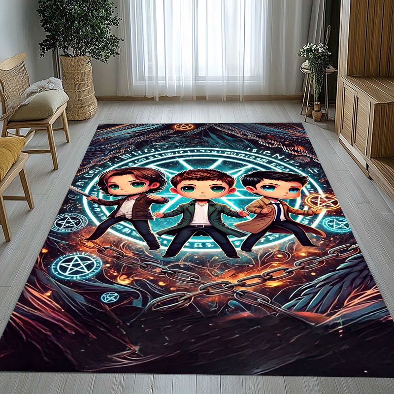 SPN Supernatural Dean Sam TV L - Outdoor Camping Tv reseña y precio