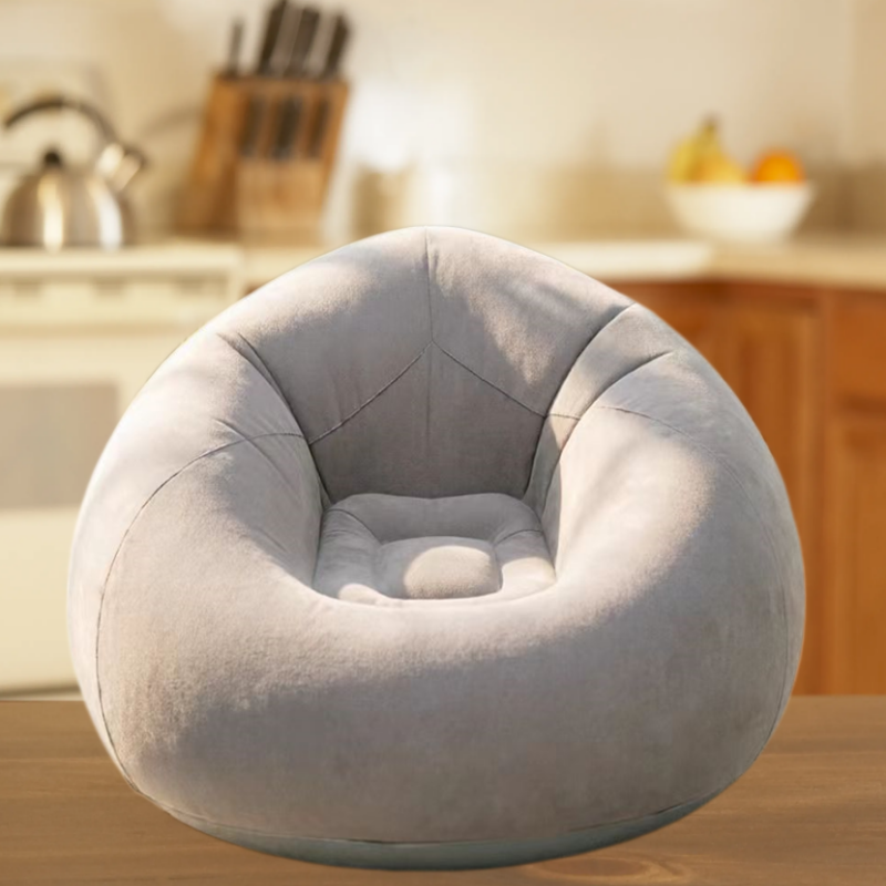 Portable Inflatable Round Air  - Outdoor Camping Couch reseña y precio