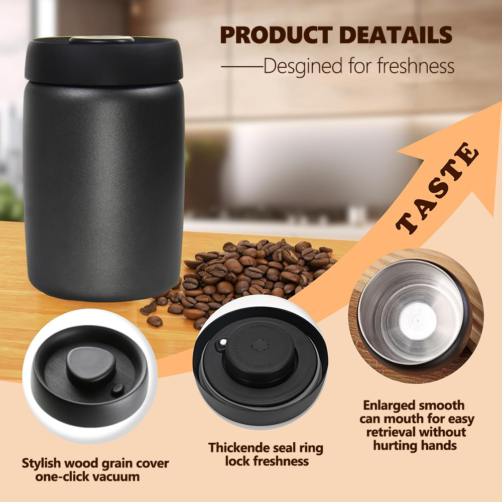 Coffee Sealed Can Stainless St - Zd Outdoor Camping reseña y precio