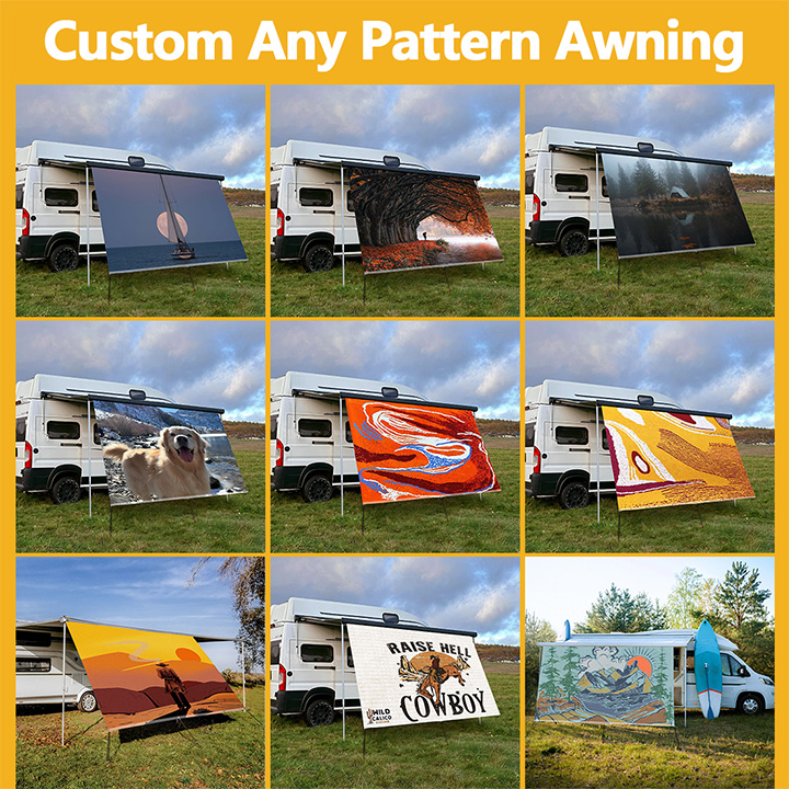 Custom Pattern UV Resistant Fo - Outdoor Camping Tarp reseña y precio