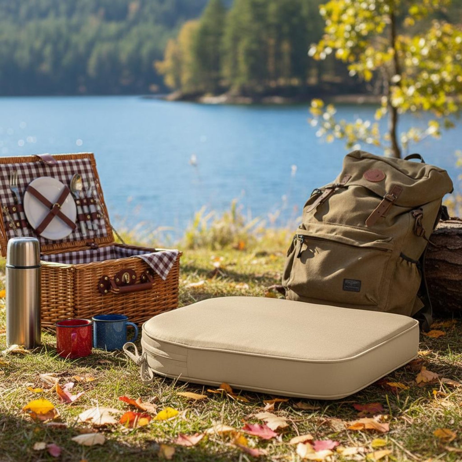 Waterproof Patio Seat Pad Easy - Outdoor Camping Furniture reseña y precio