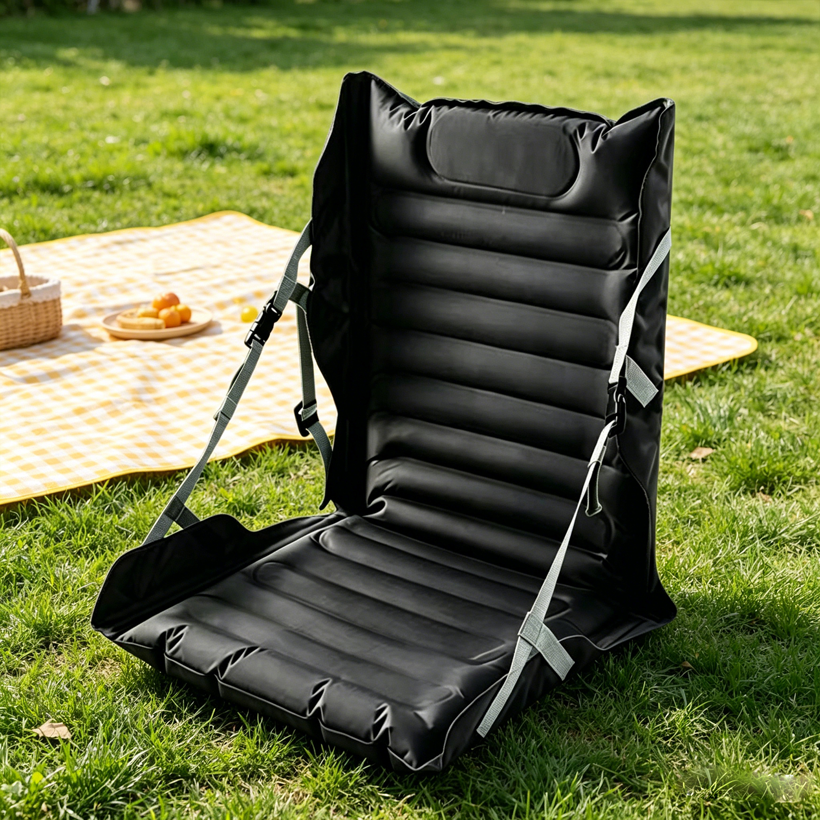 Inflatable Folding Seat Cushio - Outdoor Camping Furniture reseña y precio