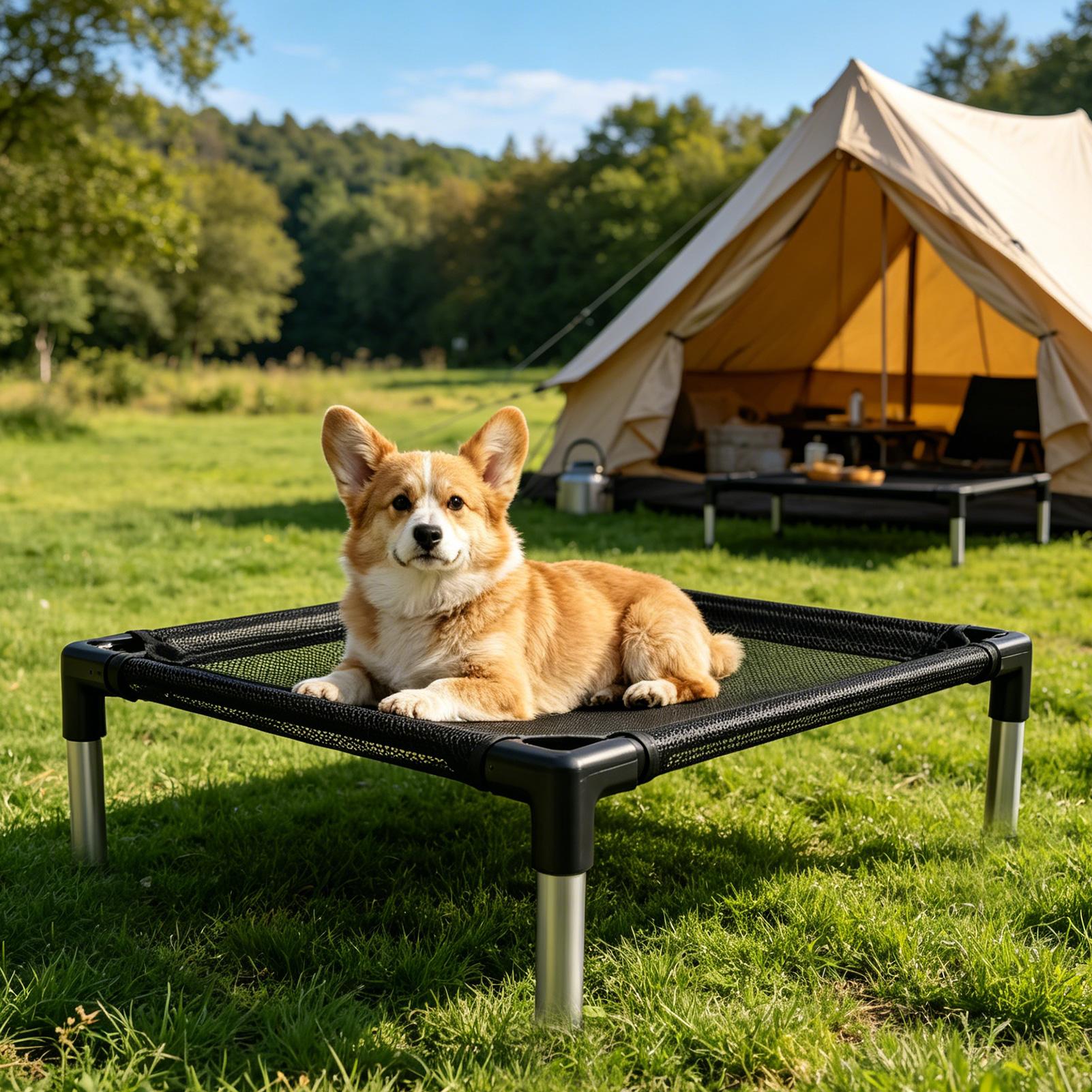 Elevated Dog Bed Breathable Me - Outdoor Camping Couch reseña y precio