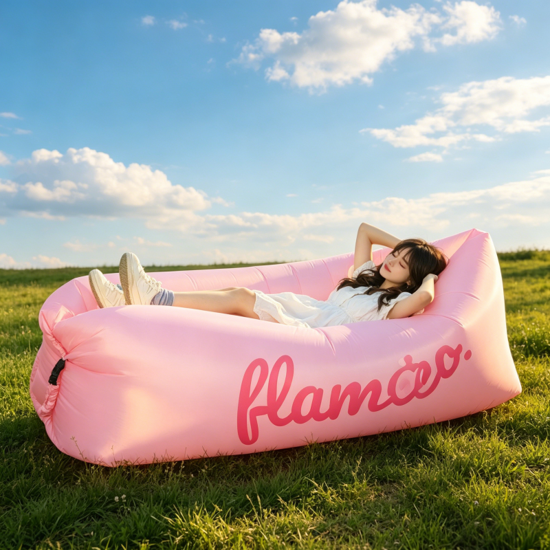 Portable Inflatable Air Sofa L - Outdoor Camping Couch reseña y precio