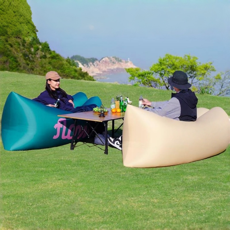 Portable Inflatable Air Sofa L - Outdoor Camping Couch reseña y precio
