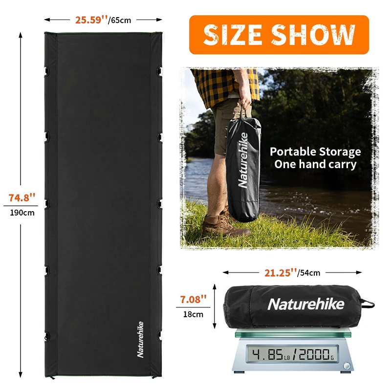 Naturehike XJC05 Camping Foldi - Outdoor Camping Couch reseña y precio