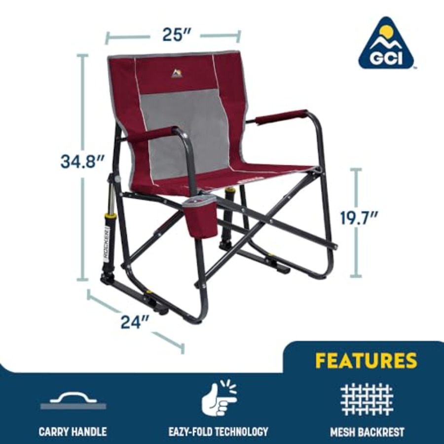 Freestyle Rocker Camping Chair - Outdoor Camping Rocker reseña y precio