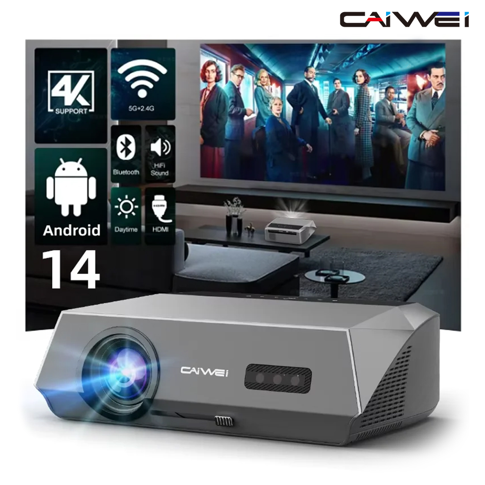 CAIWEI A10Q Projector 4K Full  - Outdoor Camping Tv reseña y precio